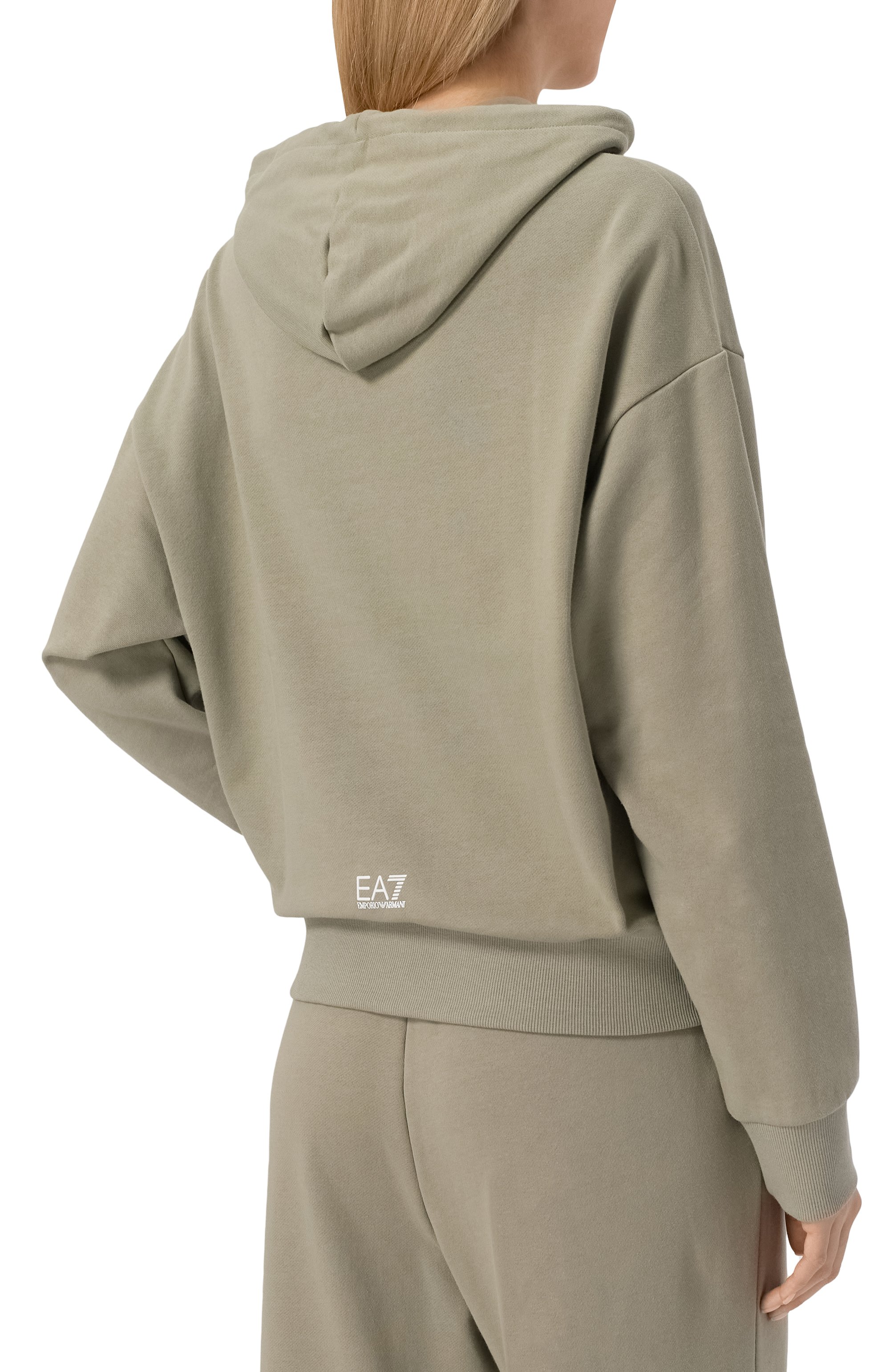 Хлопковое худи EA7, арт. 7W000101/AF12473, фото 4