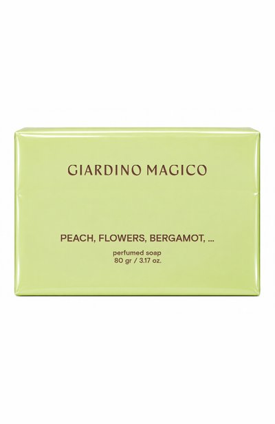 Парфюмированное мыло peach, flowers, bergamot (80g) GIARDINO MAGICO, арт. 4680842811000