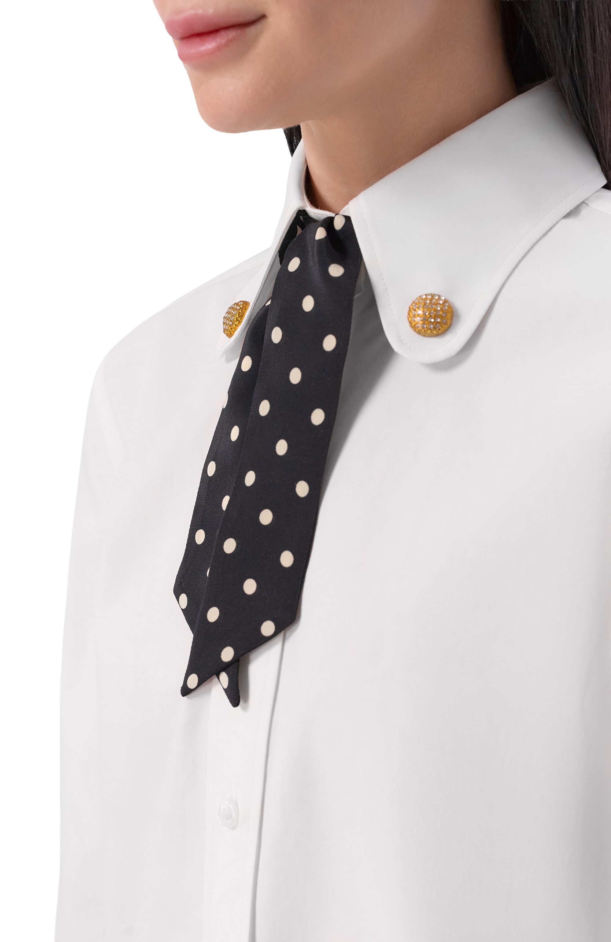 Хлопковая рубашка VALENTINO, арт. 8B3AB8B0/5A6, фото 5