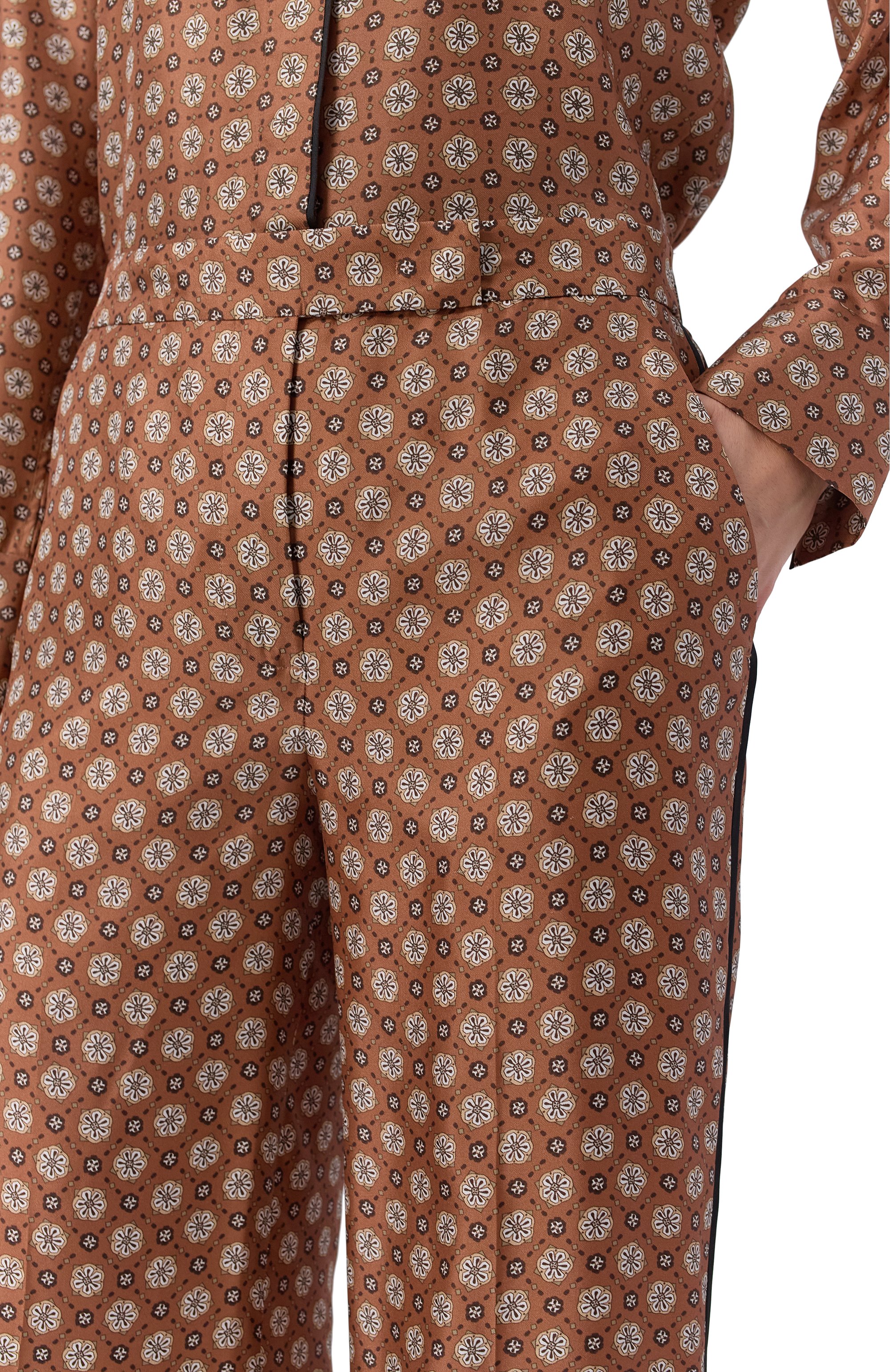 Шелковое брюки DOROTHEE SCHUMACHER, арт. 349203, фото 5