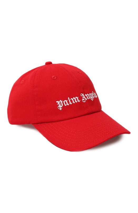 

Хлопковая бейсболка Palm Angels, Красный