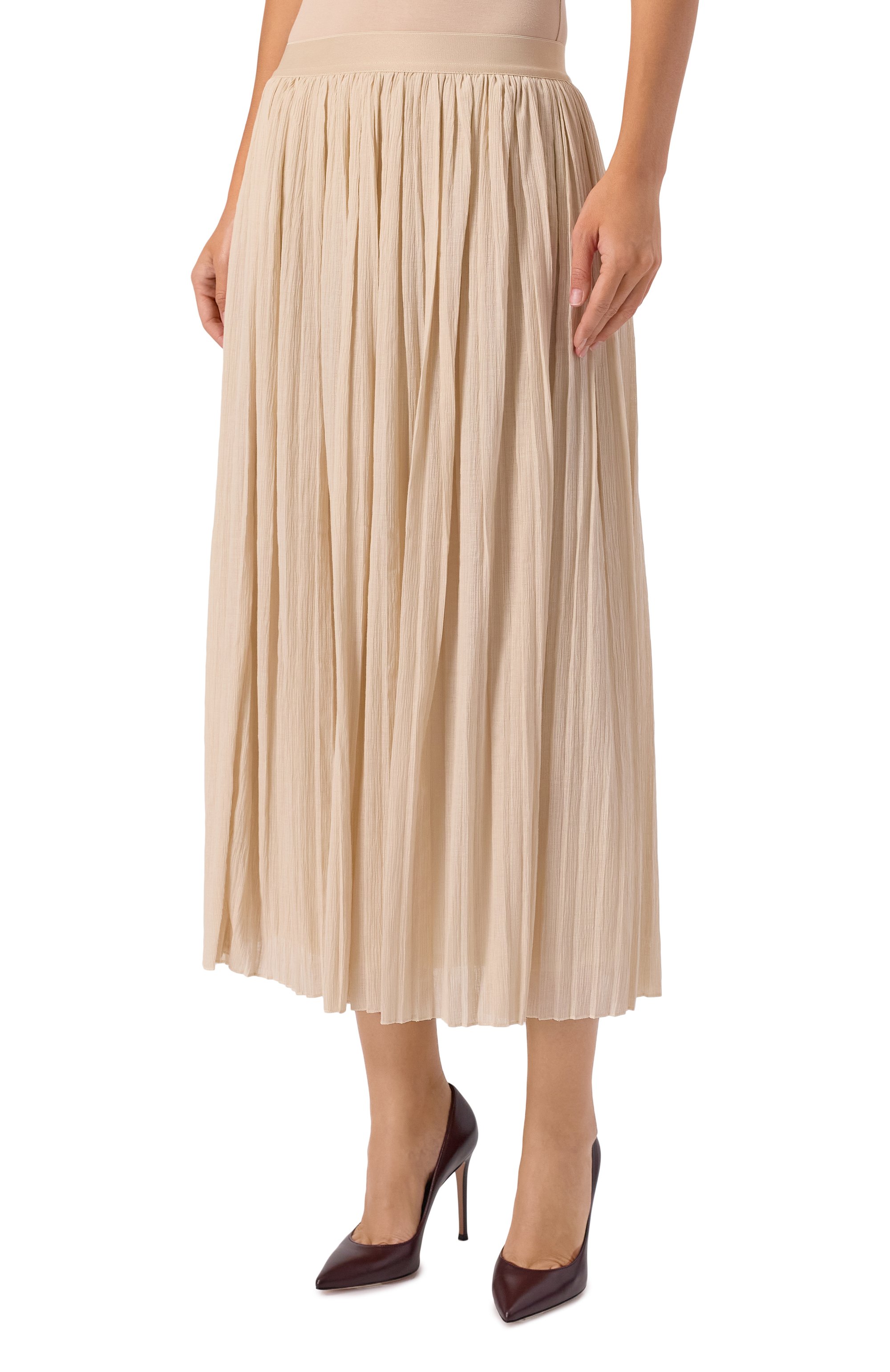 Плиссированная юбка WEEKEND MAX MARA, арт. CRAL, фото 3