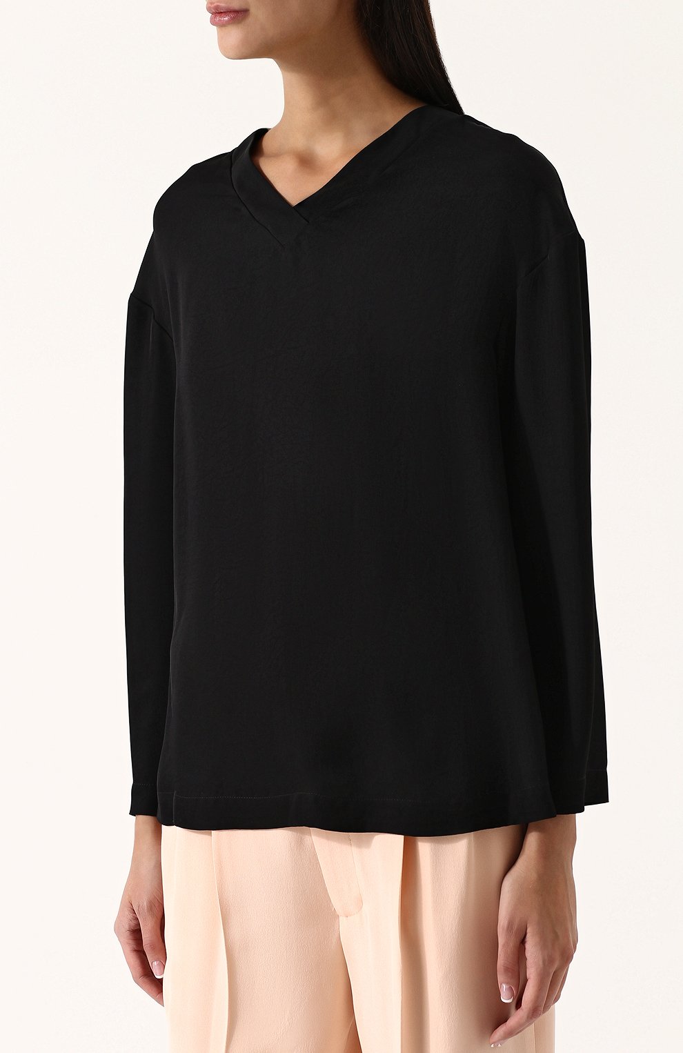 Блузка с v-образным вырезом TOM FORD, арт. TS1770-FAX180, фото 3