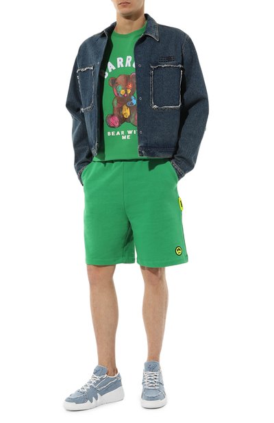 Хлопковые шорты BARROW, арт. S4BWMABE133, фото 2