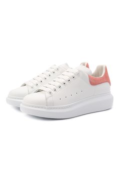 Кожаные кеды oversized ALEXANDER MCQUEEN, арт. 650788/WHZ4K, фото 1