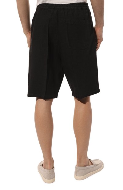 Льняные шорты 120% LINO, арт. Y0M29CM/0000253/000, фото 4