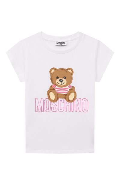 Хлопковая футболка MOSCHINO, арт. HJM042/LBA00/10-14, фото 1