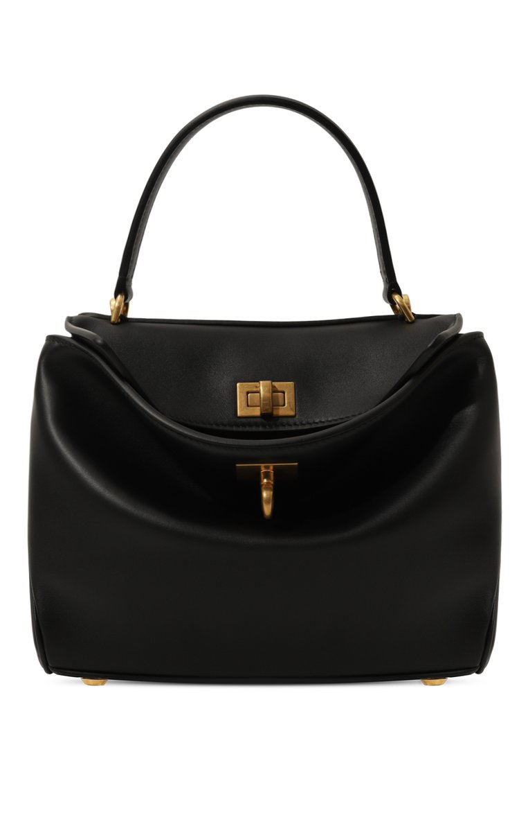 Женская сумка rodeo mini BALENCIAGA черного цвета, арт. 795456/2AA4V | Фото 6 (Материал: Натуральная кожа; Размер: mini; Ремень/цепочка: На ремешке)