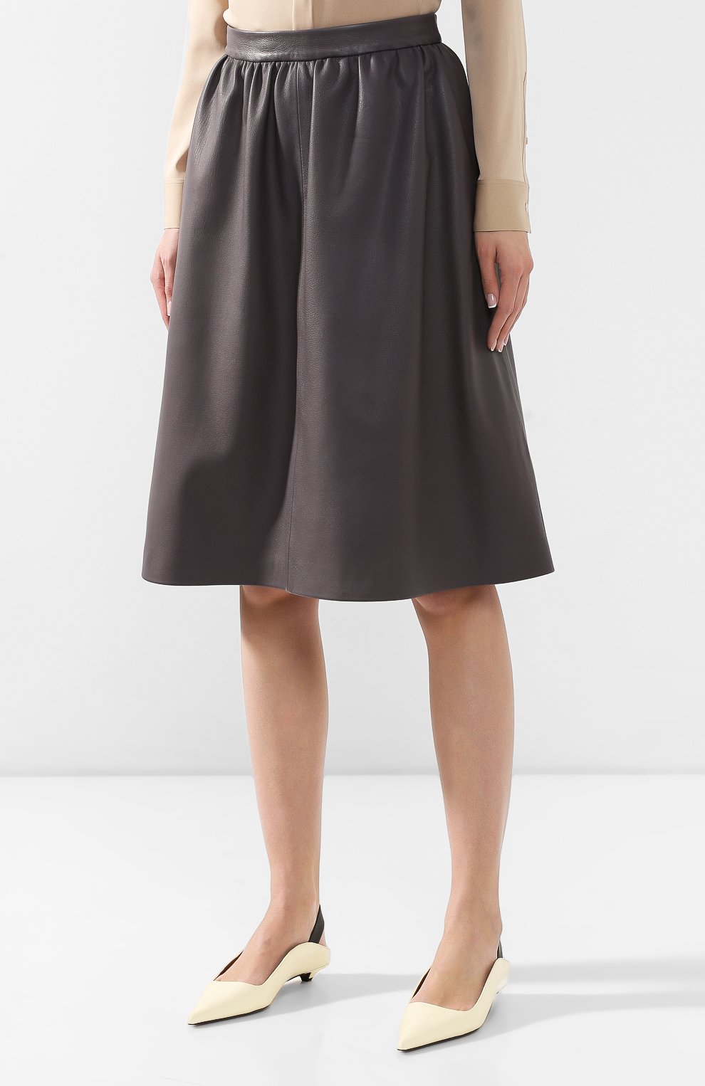 Кожаная юбка MASLOV, арт. UT002, фото 3