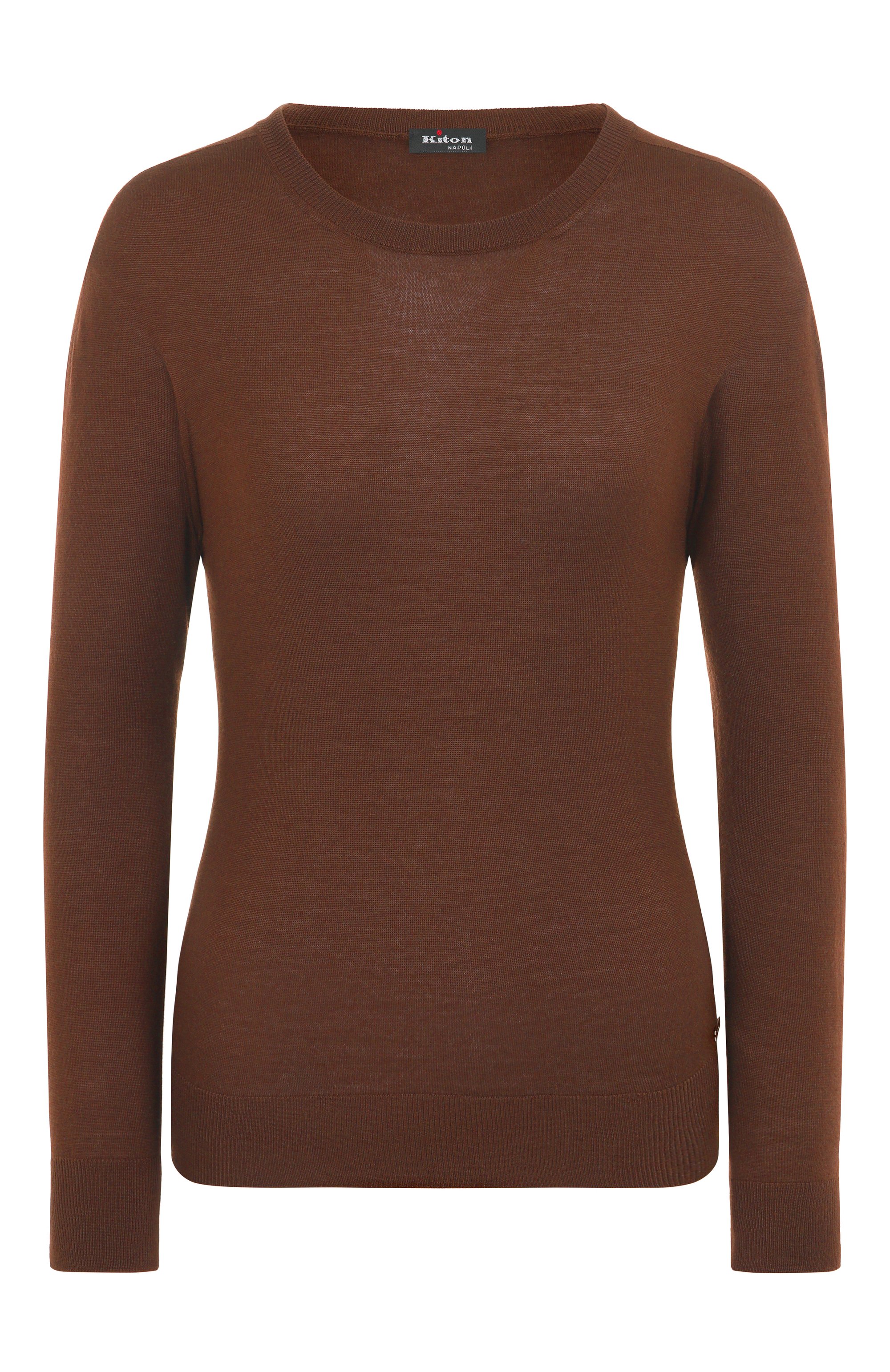 Пуловер из кашемира и шелка KITON, арт. D5971207034, фото 1
