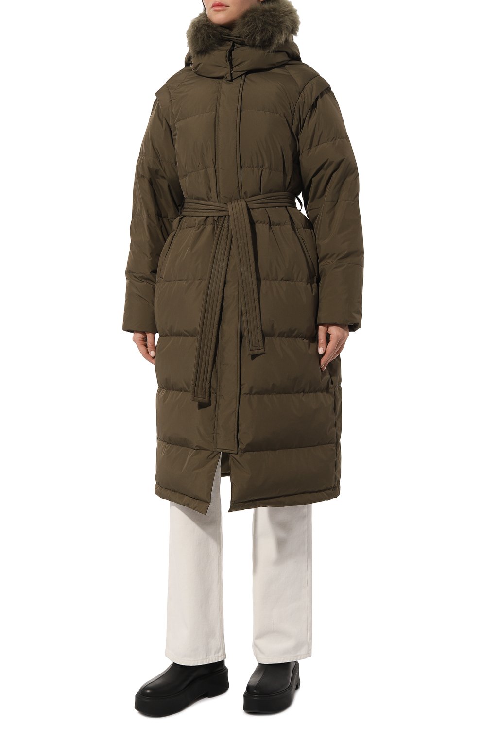 Пуховик YVES SALOMON, арт. 24WYM93115D0XW_SET, фото 3