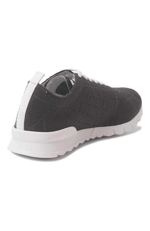 Текстильные кроссовки Kiton USSFITSN0115204_12-13 Серый  USSFITSN0115204_12-13 Фото 5