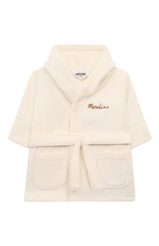 Хлопковый халат Moschino