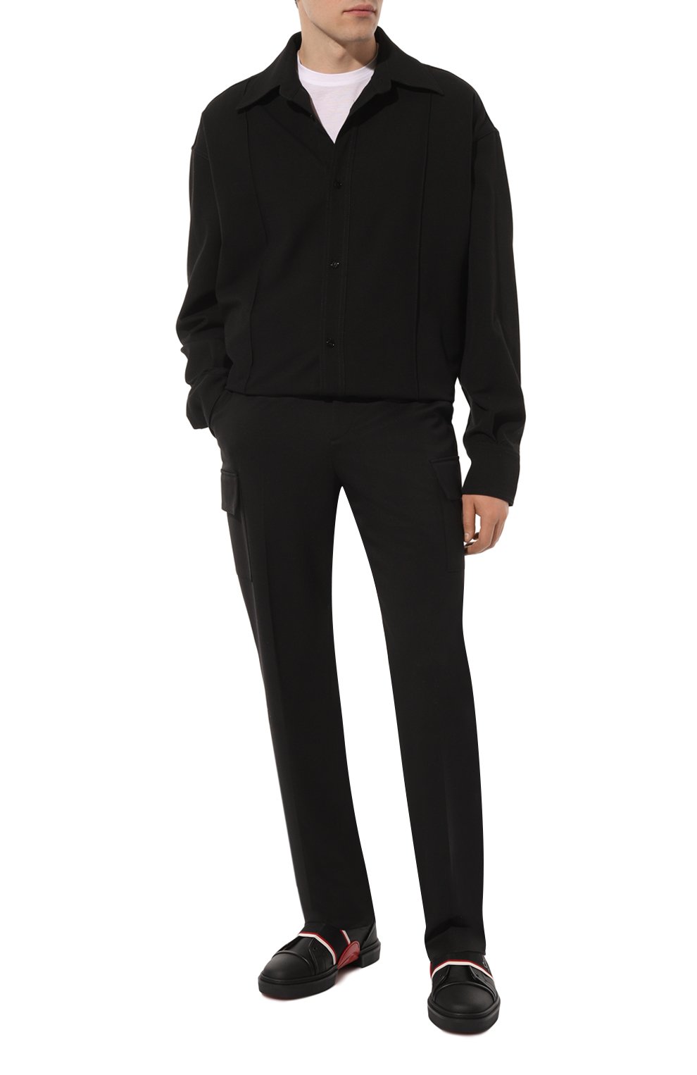 Кеды из экокожи CHRISTIAN LOUBOUTIN, арт. 1230193, фото 2