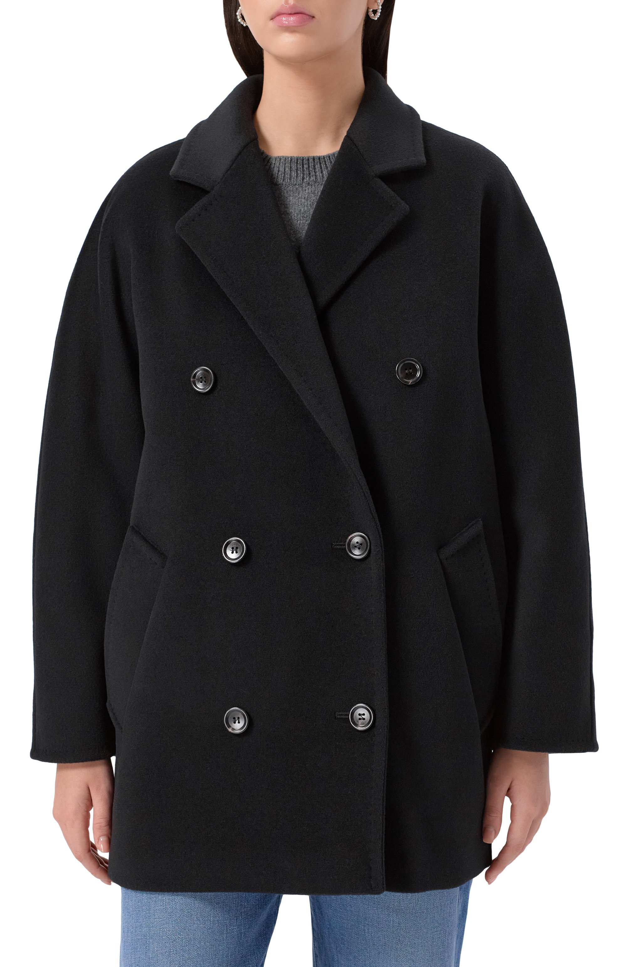 Пальто из шерсти и кашемира MAX MARA, арт. REBUS, фото 3