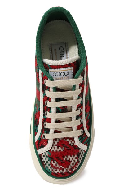 Текстильные кеды tennis 1977 GUCCI, арт. 645978 2KT30, фото 4