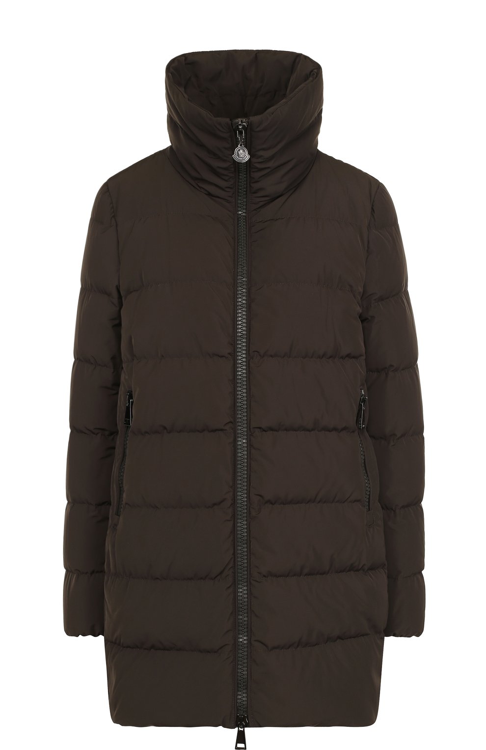 Стеганый пуховик свободного кроя с воротником-стойкой MONCLER, арт. C2-093-46963-00-54543, фото 1