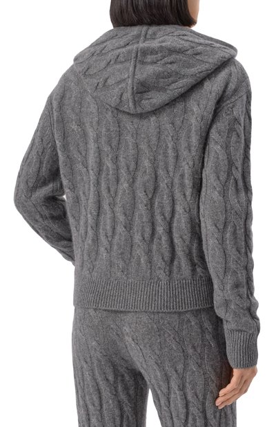 Кардиган из кашемира и шерсти sporty & rich x le bristol paris SPORTY AND RICH, арт. CA005517619GY03, фото 4