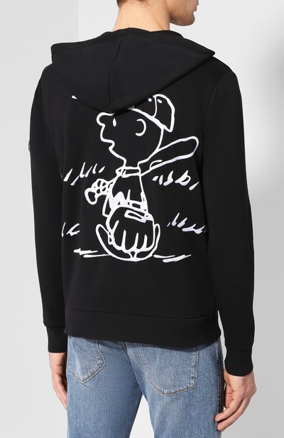 Хлопковая толстовка ICEBERG черного цвета по цене 22950 руб., арт. 19E I1P0/E070/6302, фото 4 Хлопковая толстовка ICEBERG, арт. 19E I1P0/E070/6302, фото 4