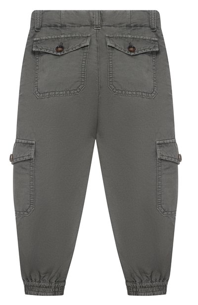 Джоггеры из льна и хлопка BRUNELLO CUCINELLI, арт. B291LP103A, фото 2