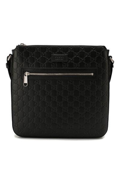 Кожаная сумка-планшет GUCCI, арт. 406408/CWCBN, фото 1