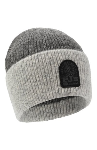 Мужская шапка из шерсти и хлопка PARAJUMPERS, арт. 25WPAHAHA31