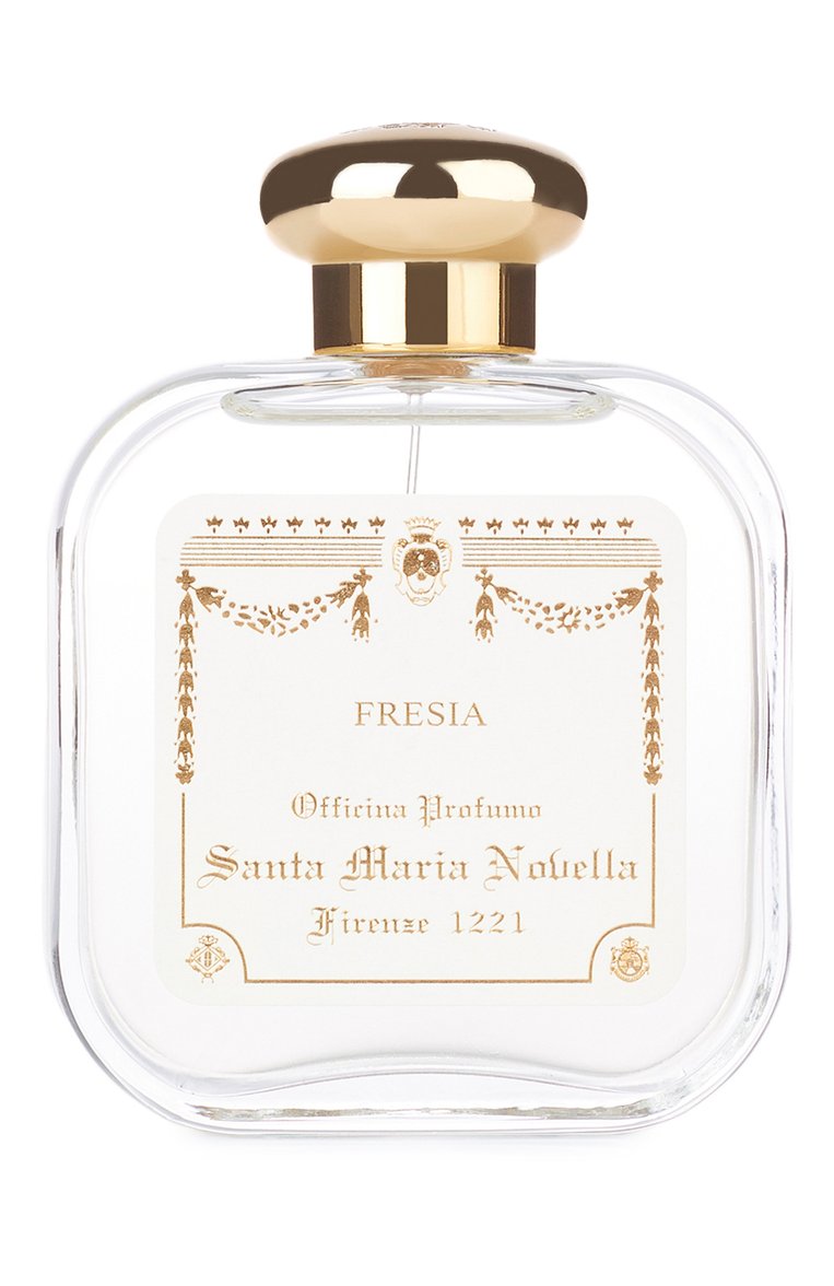 Одеколон fresia (100ml) SANTA MARIA NOVELLA бесцветного цвета, арт. SMN3116001 | Фото 1 (Региональные ограничения белый список (Axapta Mercury): Не проставлено; Нос: Не проставлено; Тип продукта - парфюмерия: Одеколон; Тип аромата: Цветочный; Ограничения доставки: flammable)