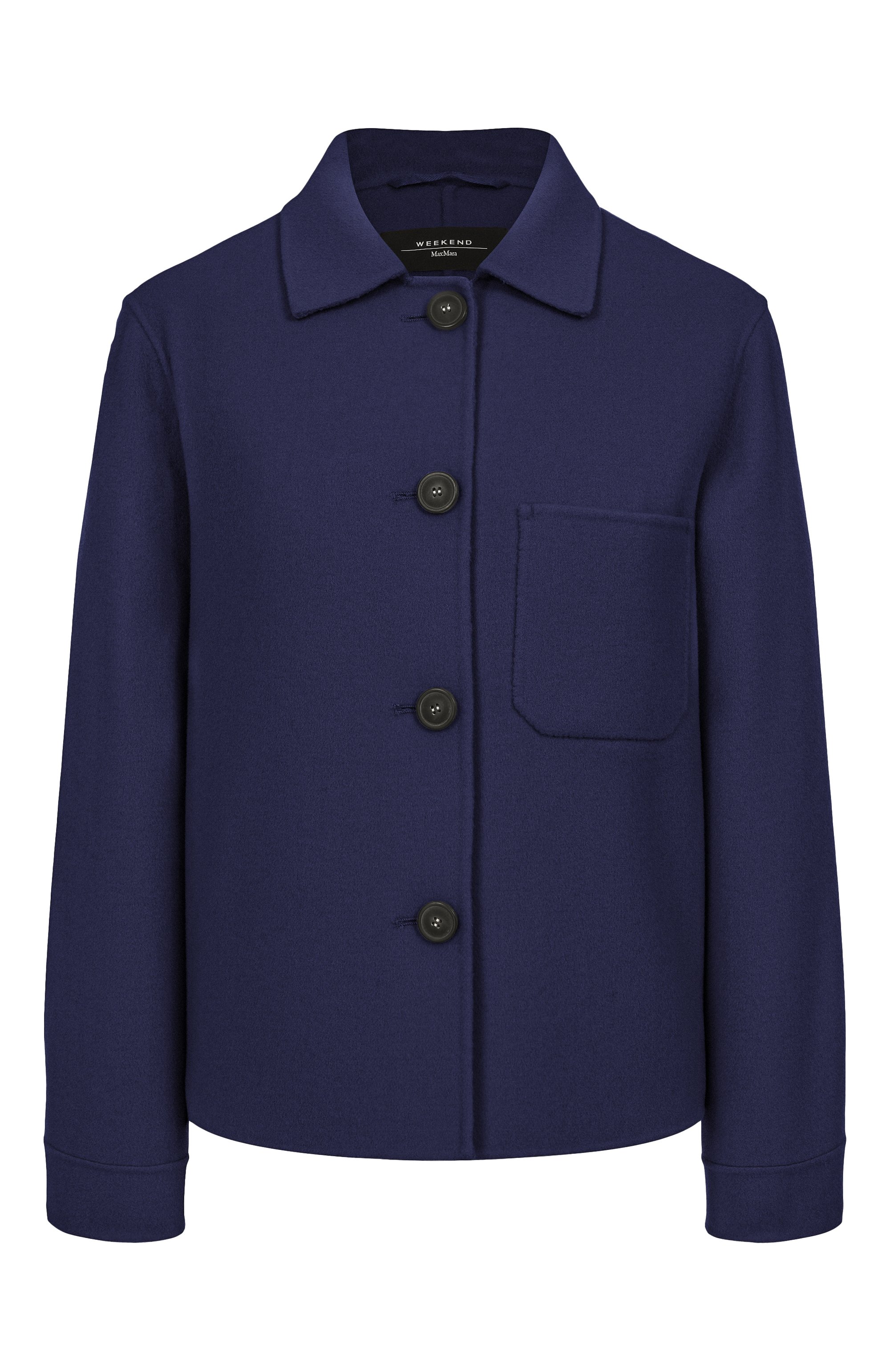 Шерстяная куртка WEEKEND MAX MARA синего цвета по цене 61450 руб., арт. N0RDICA, фото 1 Шерстяная куртка WEEKEND MAX MARA, арт. N0RDICA, фото 1