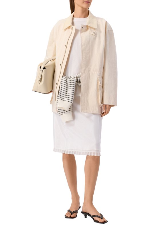 Джинсовая куртка Dunst UDJA6A1010W Кремовый  UDJA6A1010W Фото 2