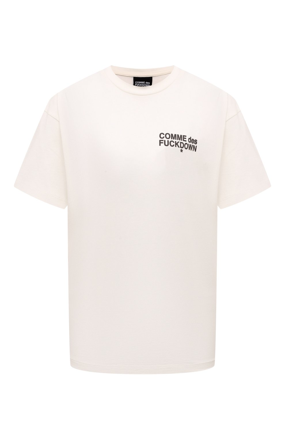 Хлопковая футболка COMME DES FUCKDOWN, арт. CFABW01183, фото 1