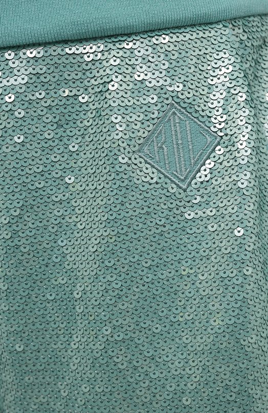 Шерстяные джоггеры с пайетками Ralph Lauren Голубой, фото 5