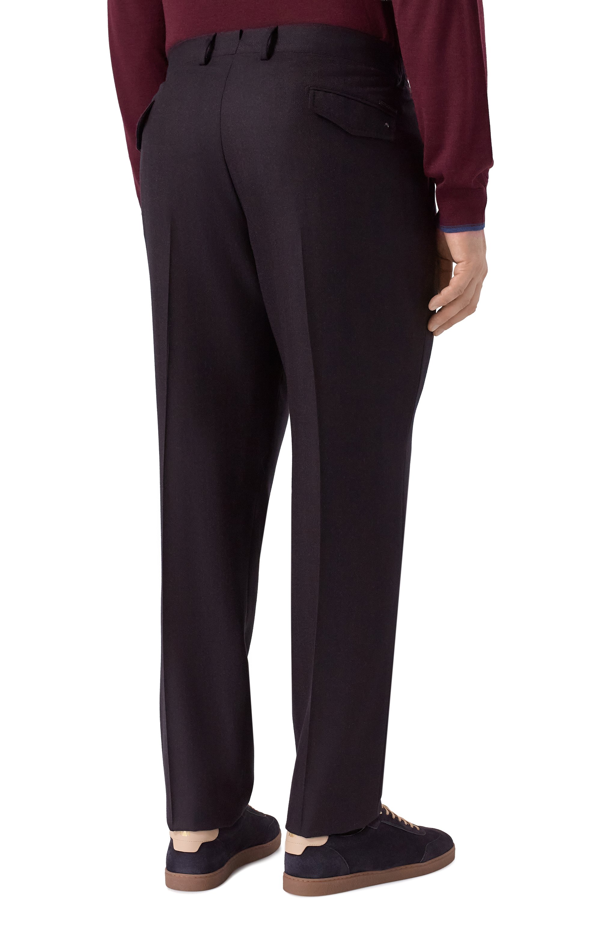 Брюки из шерсти и кашемира STEFANO RICCI, арт. M1T5300013/WC001T, фото 4