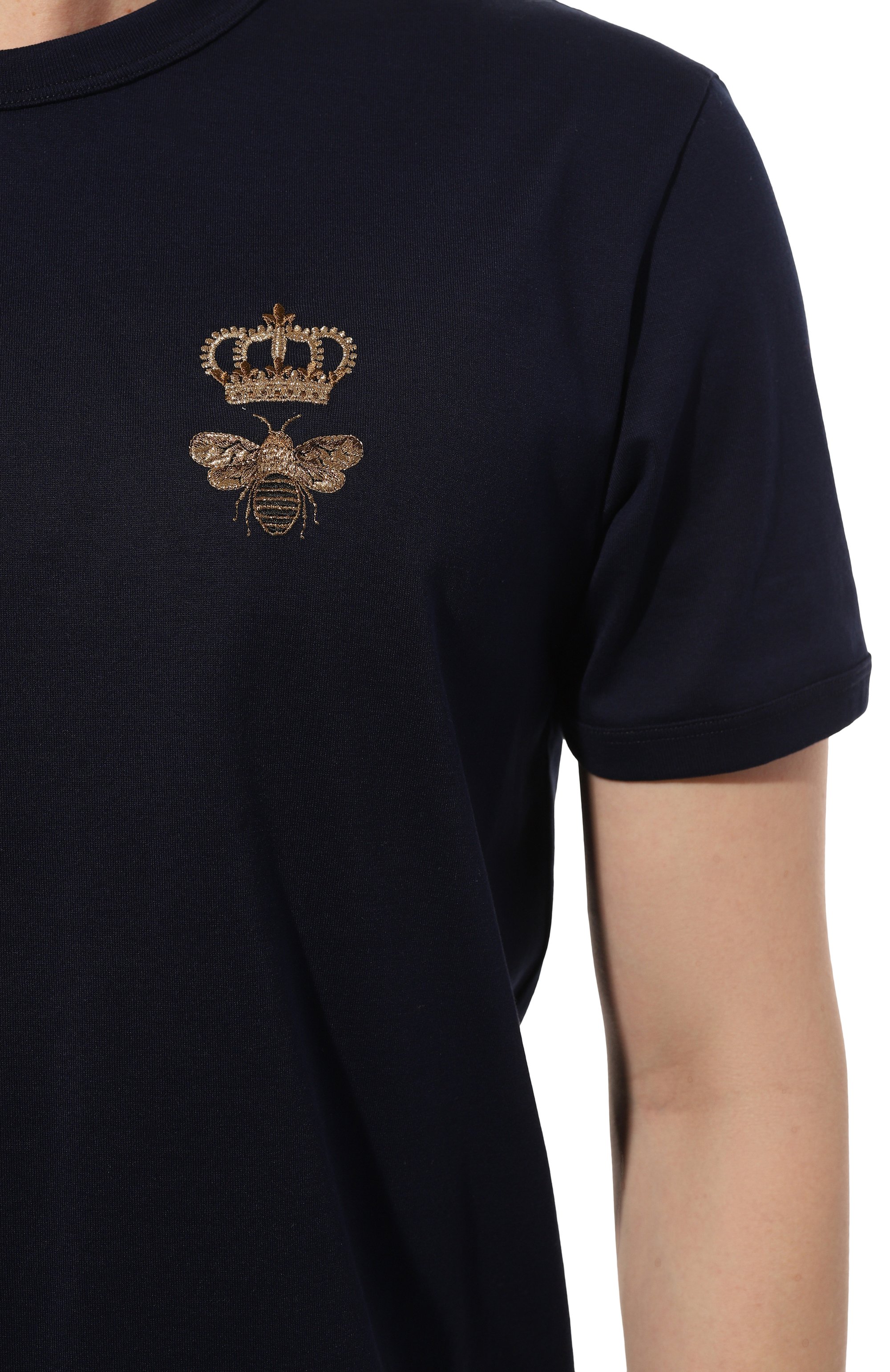 Хлопковая футболка DOLCE & GABBANA, арт. G8PV1Z/G7WUQ, фото 5