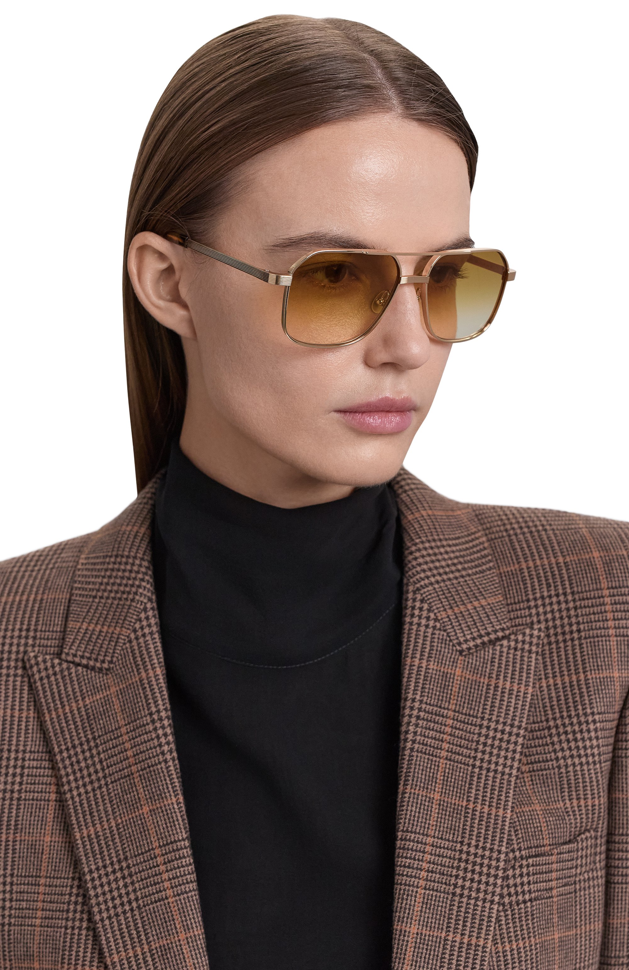Солнцезащитные очки MOSCOT, арт. MINGLE SUN G0LD/CHESTNUT FADE, фото 3
