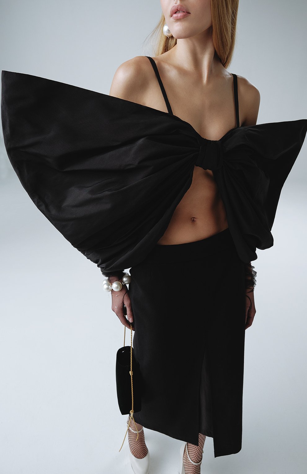 Хлопковая юбка DRIES VAN NOTEN черного цвета по цене 52050 руб., арт. 231-010800-6214, фото 6 Хлопковая юбка DRIES VAN NOTEN, арт. 231-010800-6214, фото 6