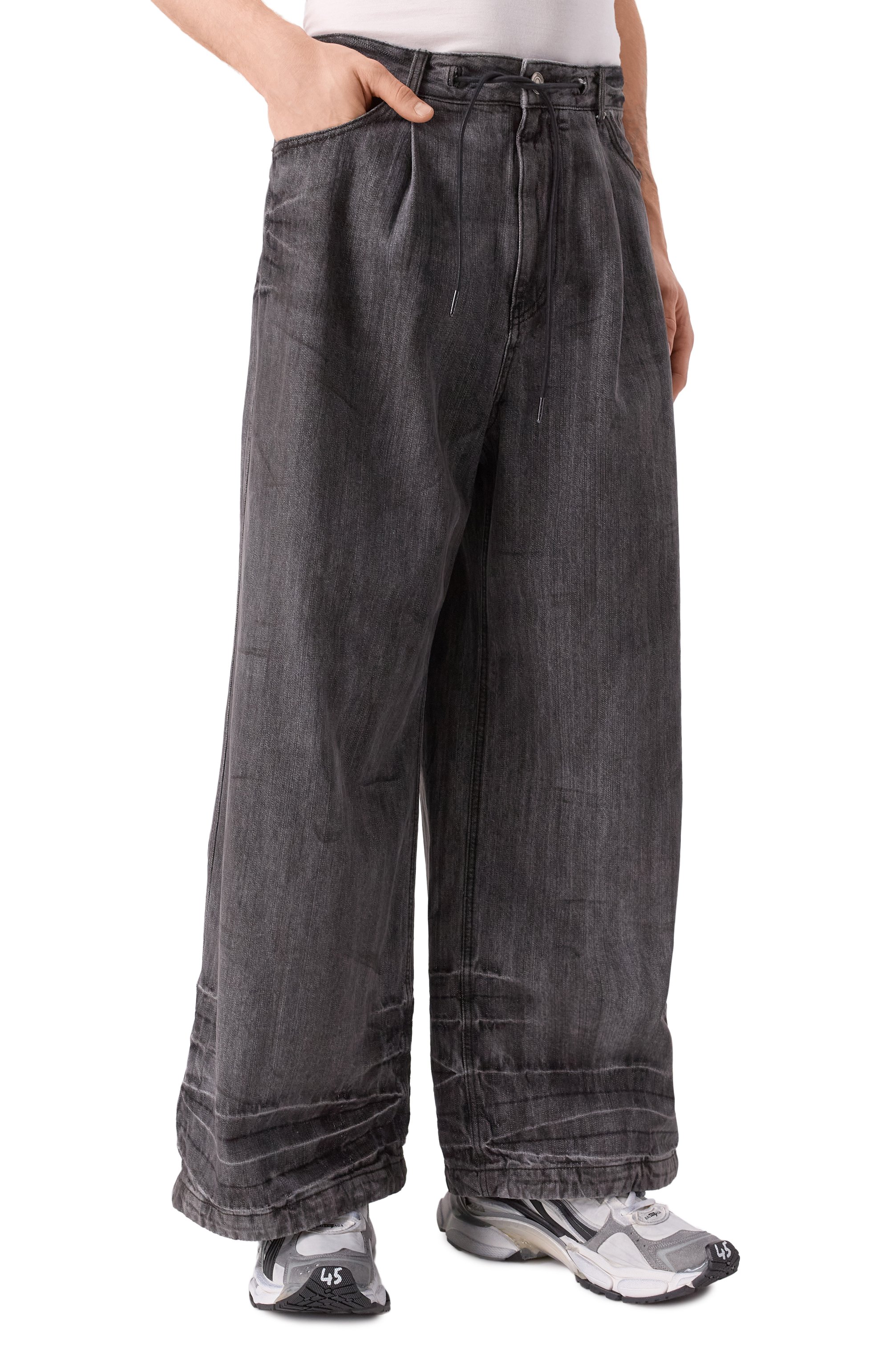 Джинсы JUUN.J темно-серого цвета по цене 49950 руб., арт. JC5121PD15, фото 3 Джинсы JUUN.J, арт. JC5121PD15, фото 3