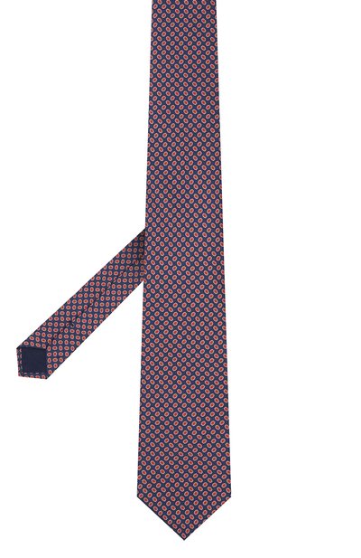 Шелковый галстук CORNELIANI, арт. 88U302-1820327/00, фото 3