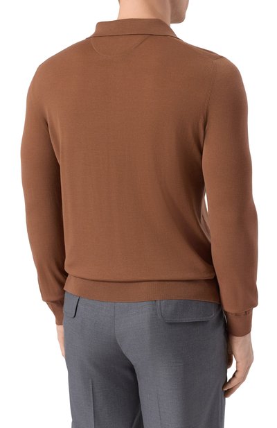 Шерстяное поло ZILLI, арт. KBP001M0202VLIP00, фото 4