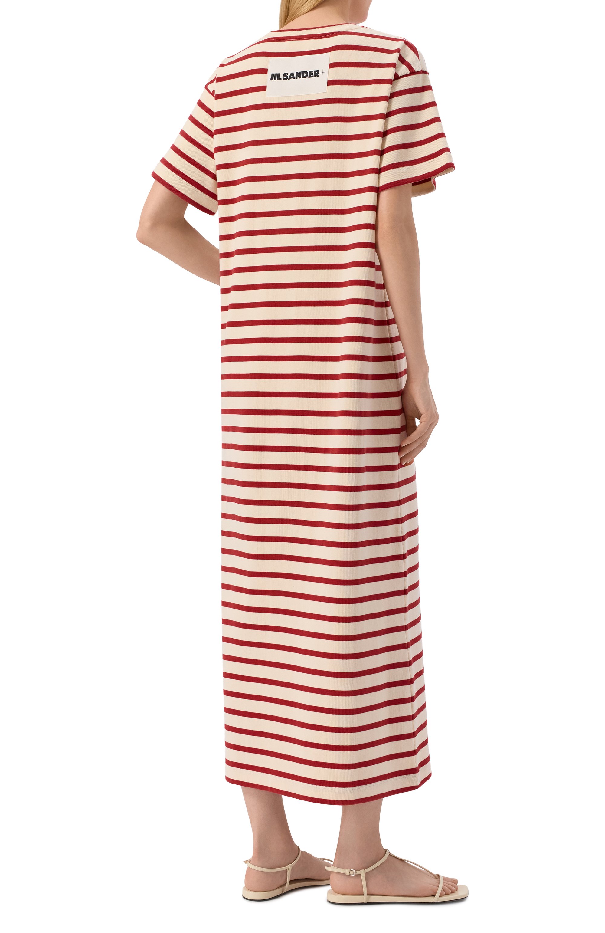 Хлопковое платье JIL SANDER, арт. J40CT0226/J46497, фото 3