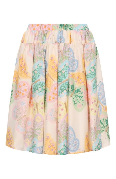 Юбка из хлопка и шелка FENDI, арт. JFE206/AVWM, фото 2