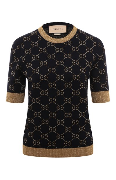 Хлопковый пуловер GUCCI, арт. 526759 X9W83, фото 1