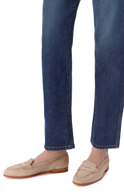 Замшевые пенни-лоферы carla SANTONI, арт. WUNG71031SA4SAEA, фото 2