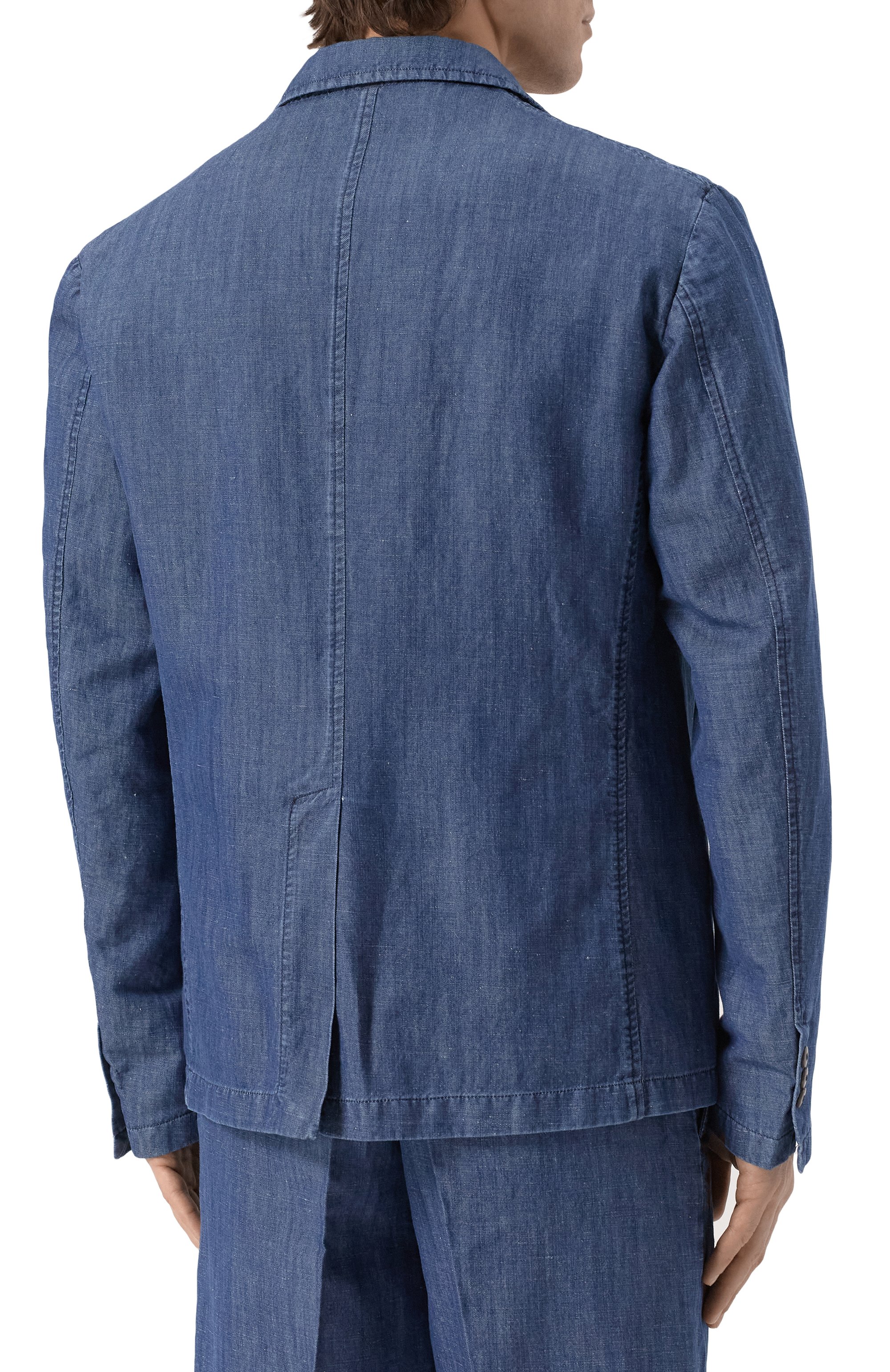 Пиджак из хлопка и льна INLINUM, арт. JAC0B, фото 6