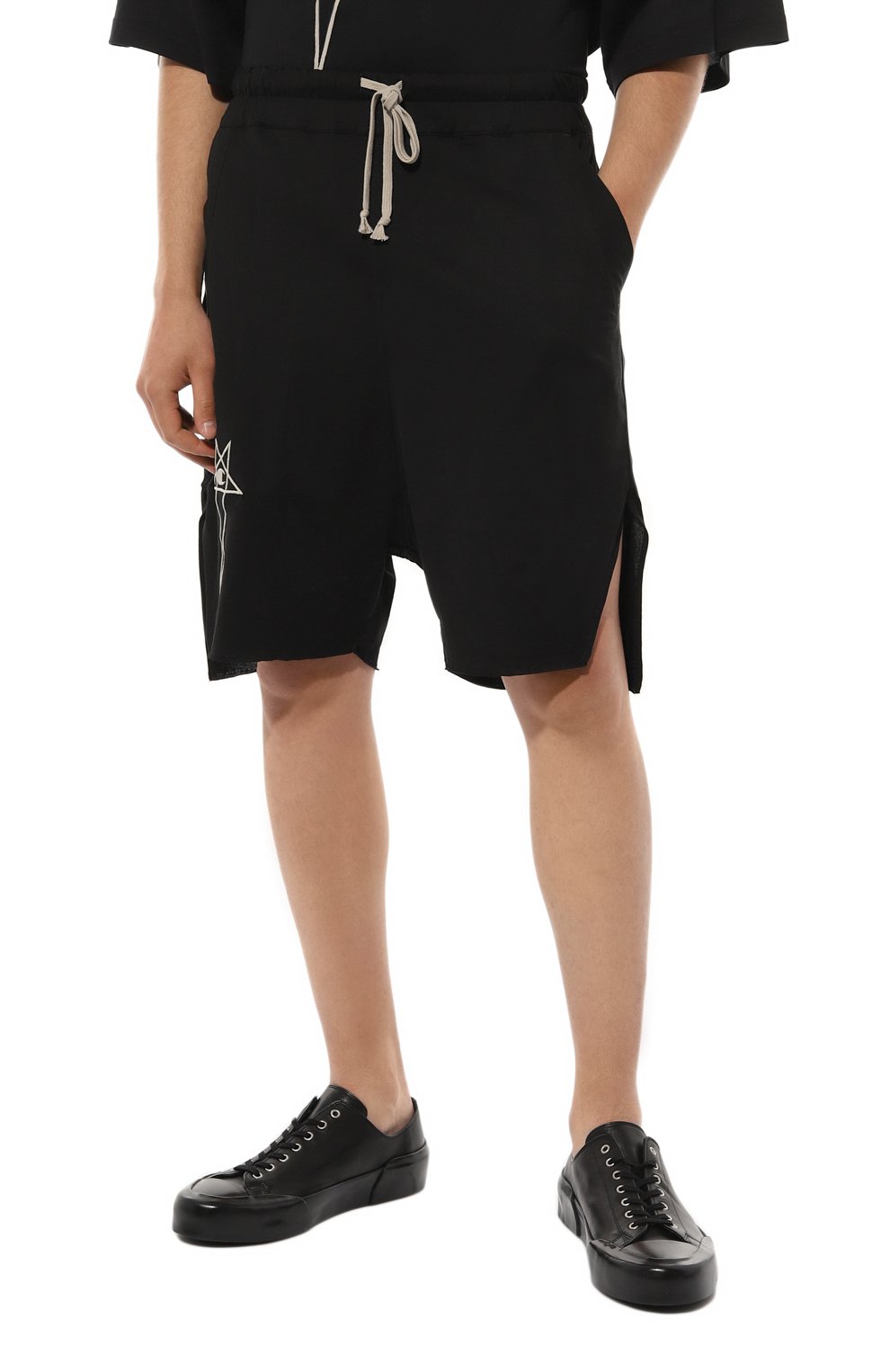 Хлопковые шорты rick owens x champion RICK OWENS, а рт. CM02C9239/CHJEG, фото 3