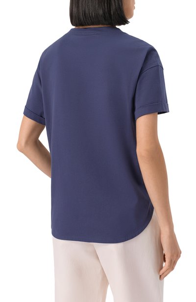 Хлопков�ая футболка BRUNELLO CUCINELLI, арт. M0T81HA850, фото 4