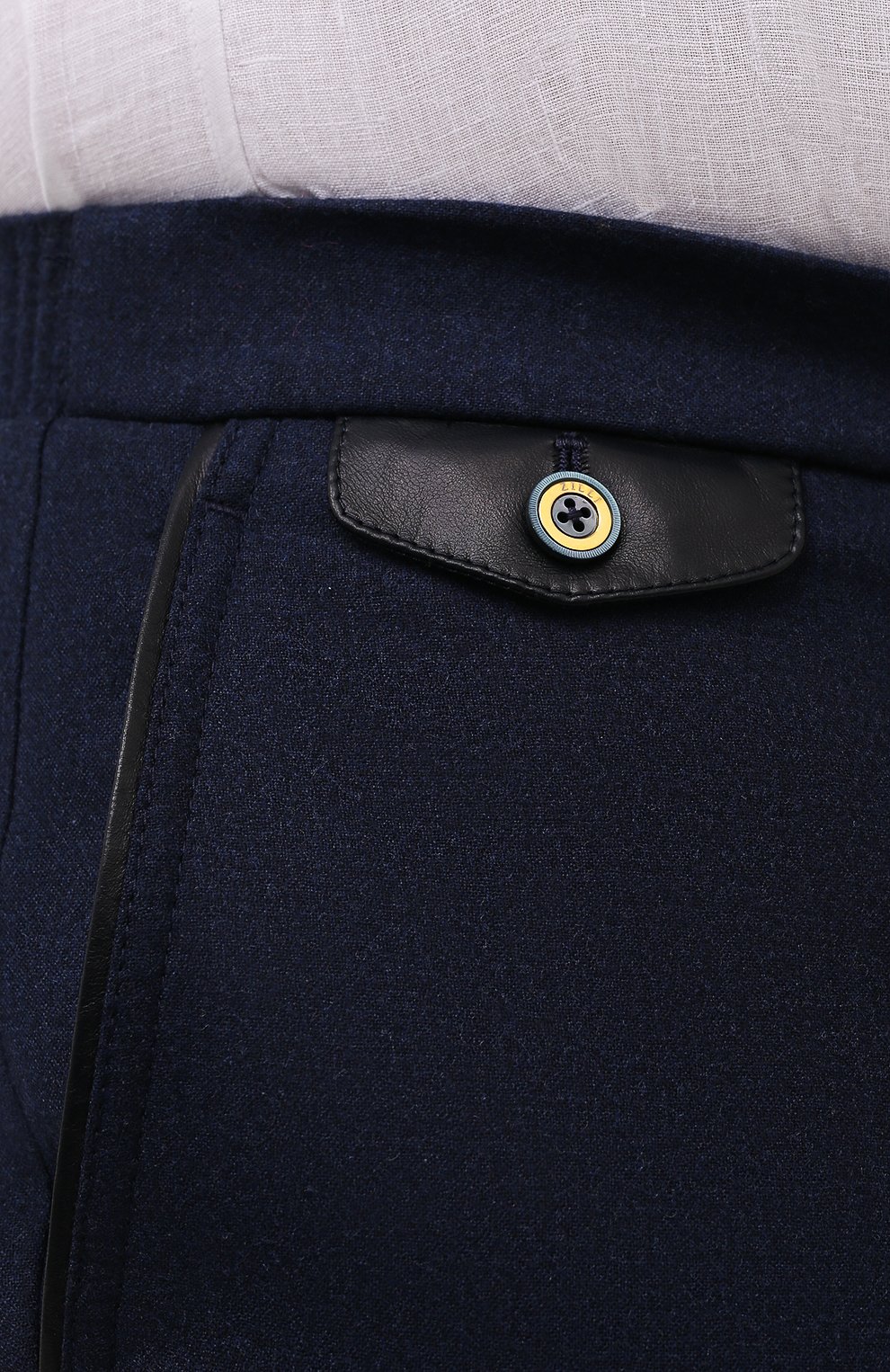 Шерстяные брюки ZILLI, арт. M0W-40-38P-F1066/0001, фото 5