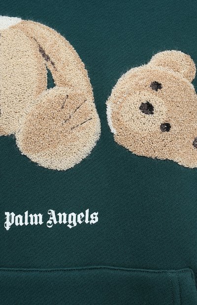 Хлопковое худи PALM ANGELS, арт. PMBB058E20FLE0035760, фото 5