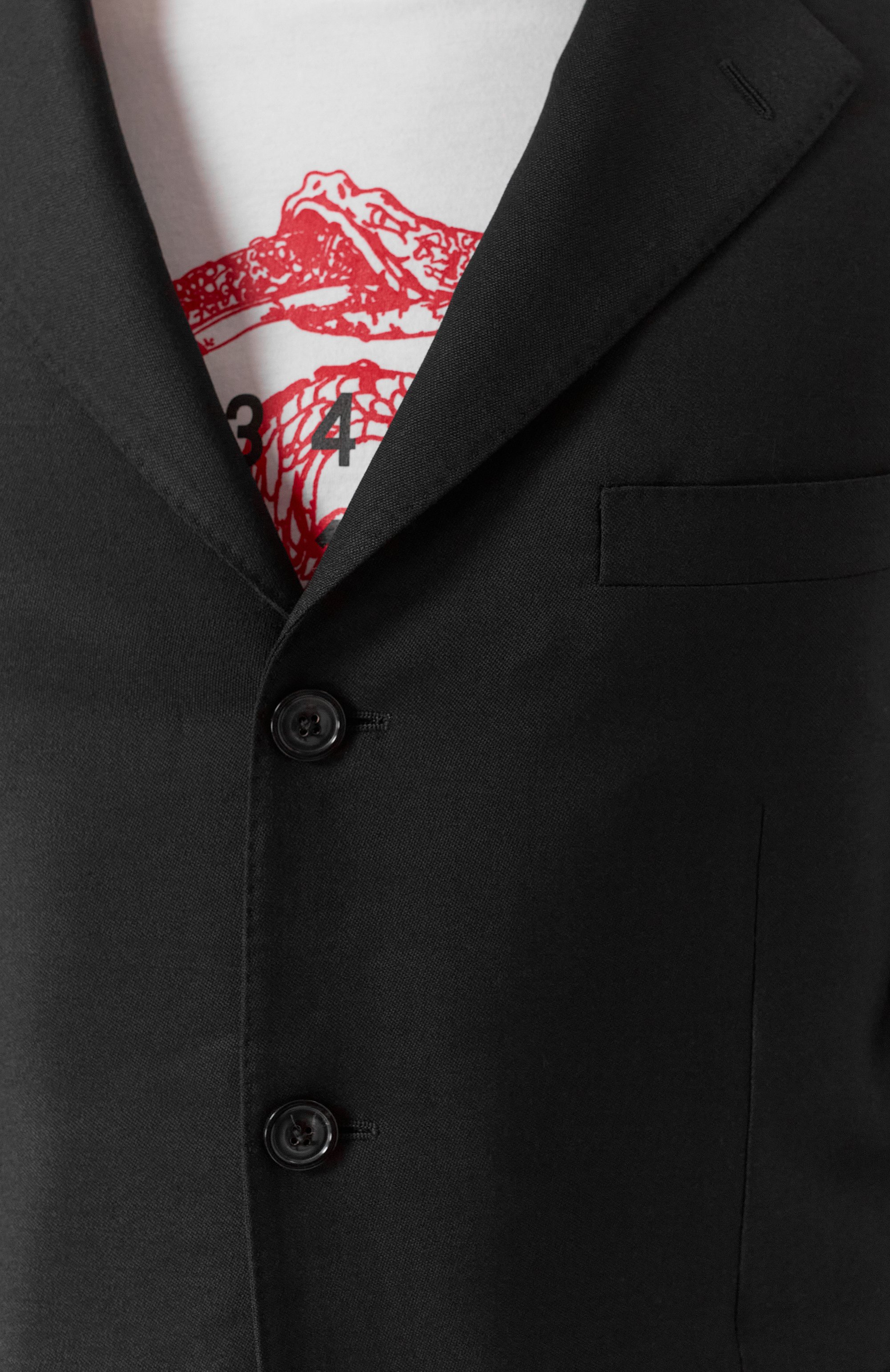 Шерстяной пиджак MAISON MARGIELA, арт. S50BN0536/M35259, фото 7