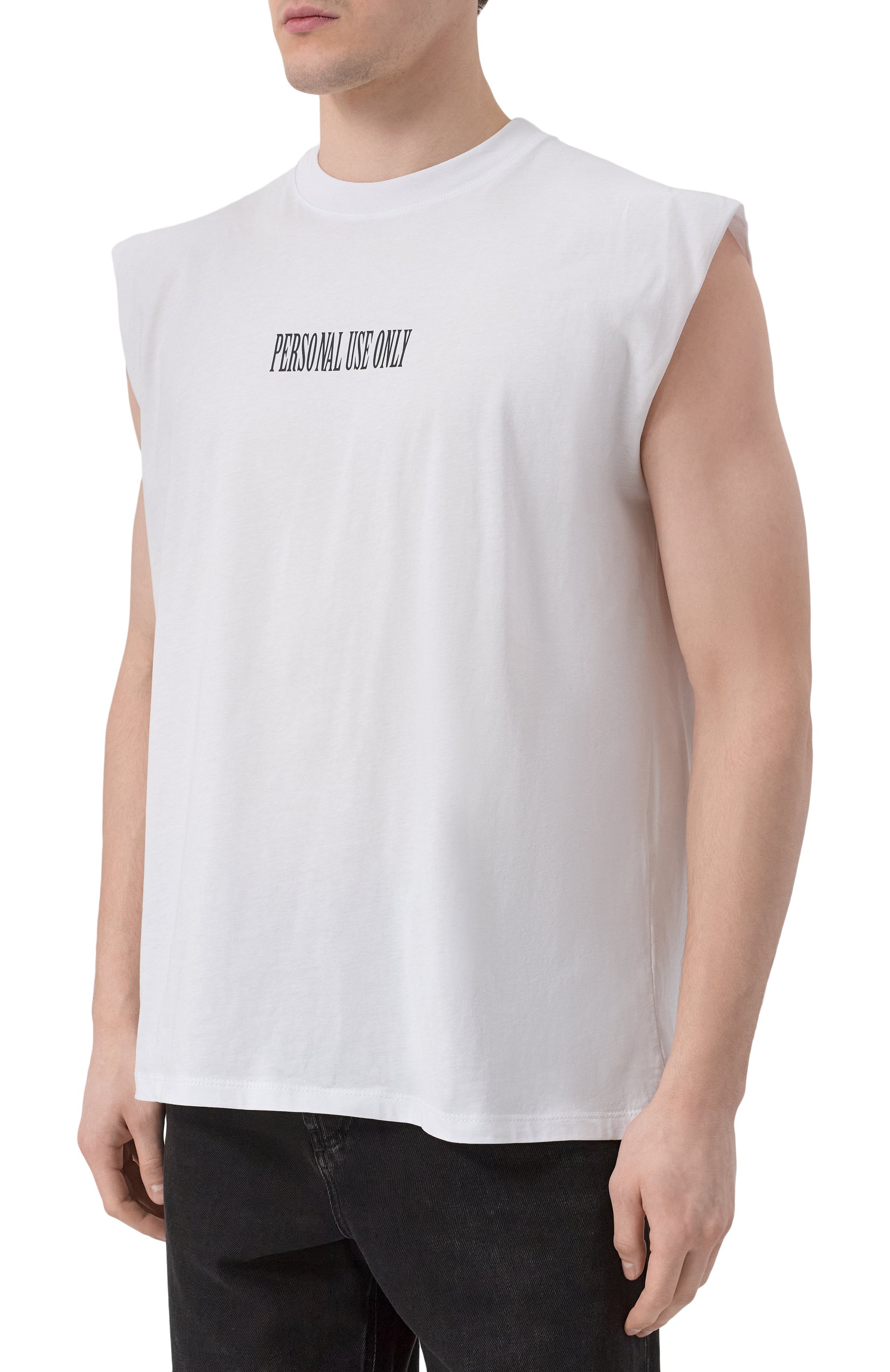 Хлопковая майка DIEGO VENTURINO, арт. DVTS-SMPU0, фото 3