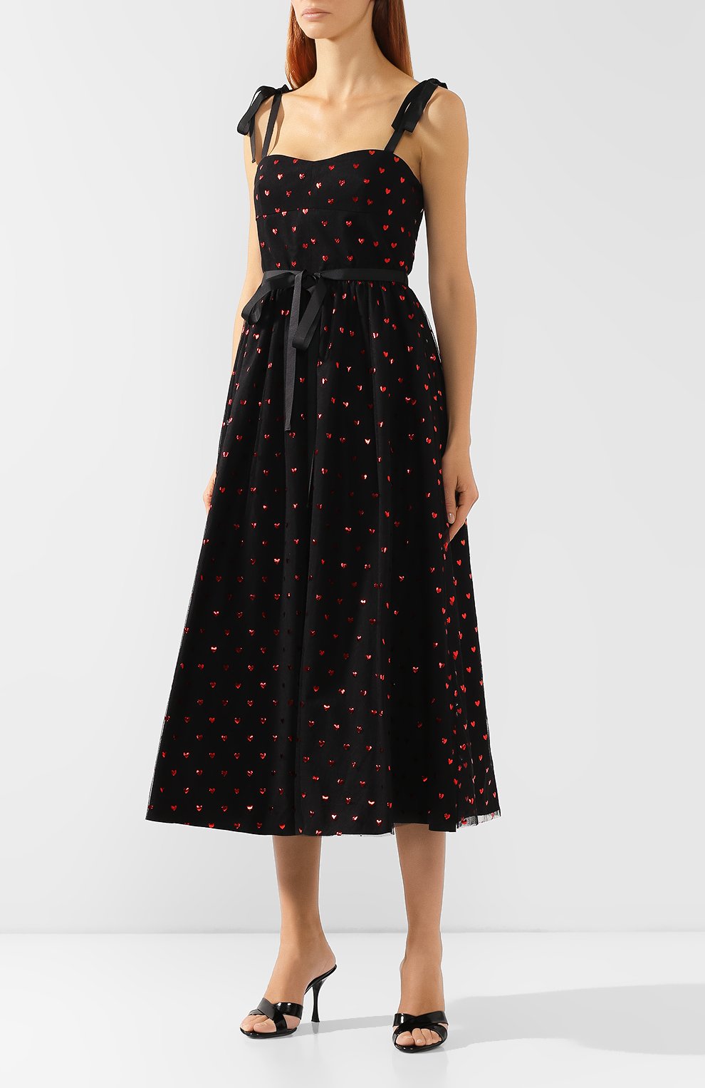 Платье-миди REDVALENTINO, арт. SR3VA03L/4CJ, фото 3